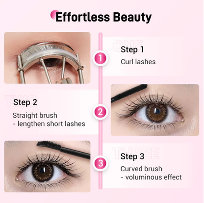💕50% OFF 💕Double-Ended Waterproof Lengthening & Curling Mascara